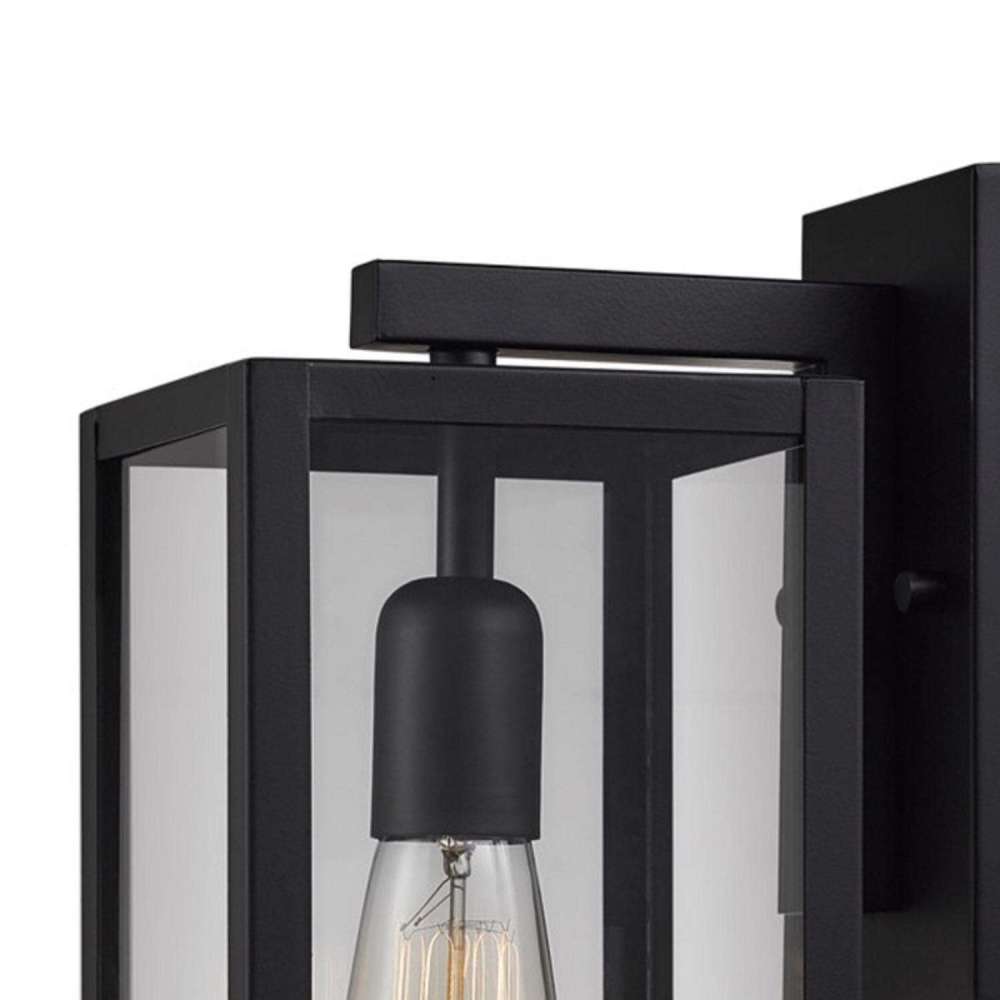 Globe Electric Vintage Matte Black 60W Hurley 1 Light - Flockneti