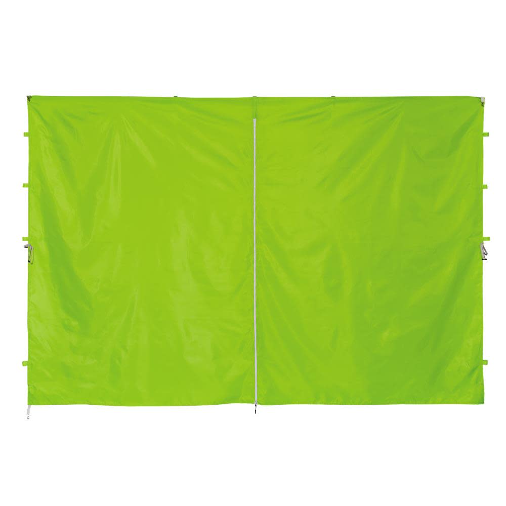 Ergodyne SHAX 6096 Pop Up Tent Sidewall with Zipper 10′ x 10′ - Flockneti
