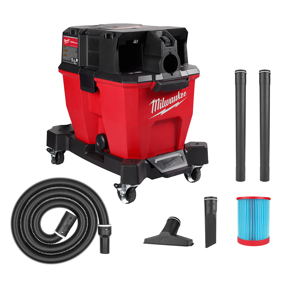 Milwaukee M18 FUEL Vacuum 9 Gallon 36V Wet/Dry Bare Tool - Flockneti