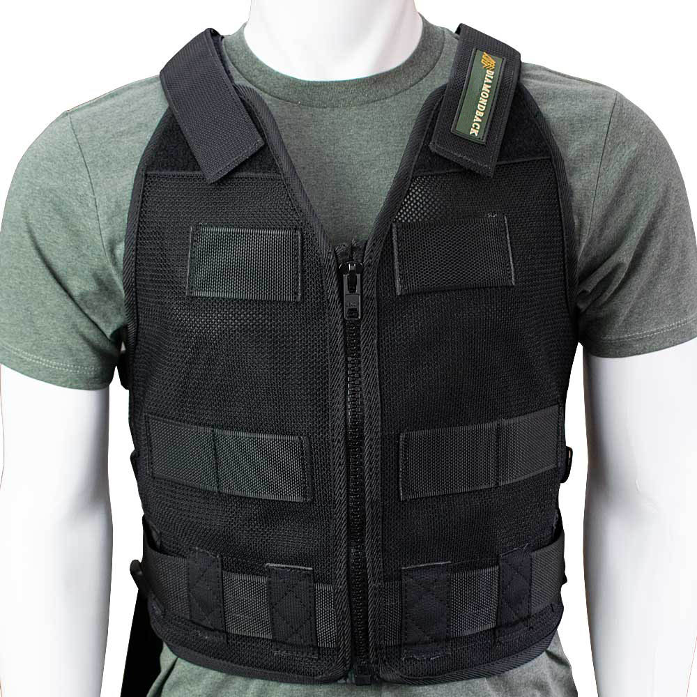 Diamondback Toolbelts Black Medium/Large 701 Tool Vest - Flockneti