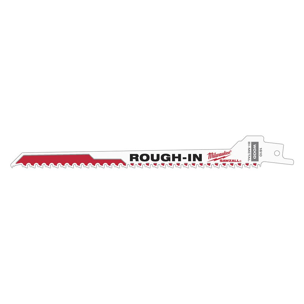 Milwaukee Rough-In SAWZALL Blade 5PK - Flockneti