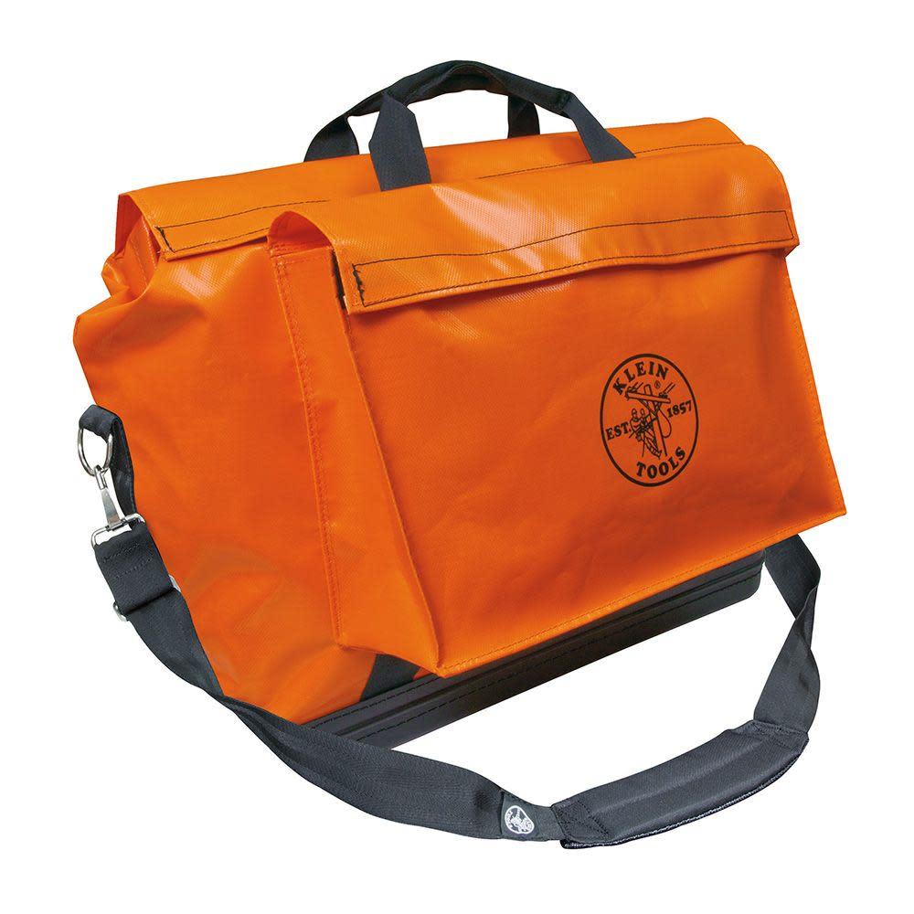 Klein Tools Vinyl Equipment Bag (Orange) - Flockneti