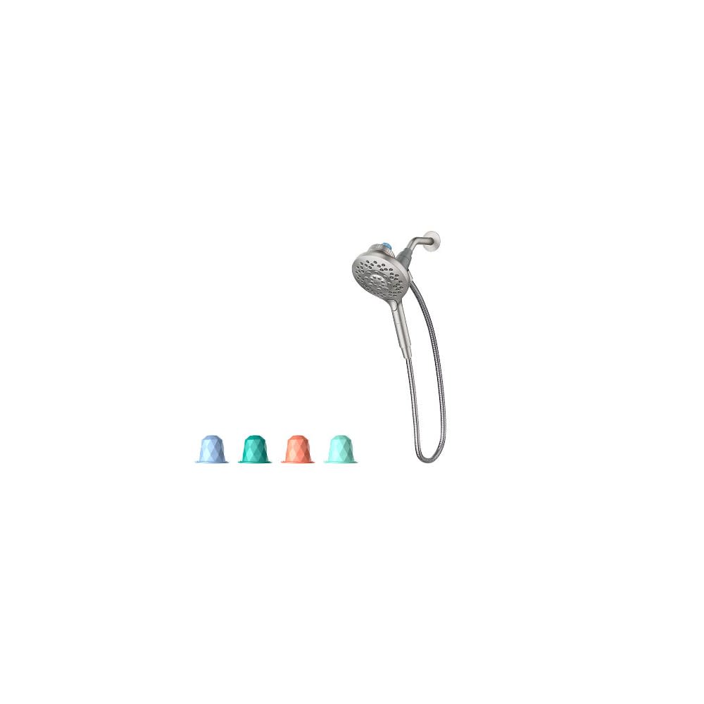 Moen Spot Resist Nickel Aromatherapy Handshower with INLY Capsule - Flockneti