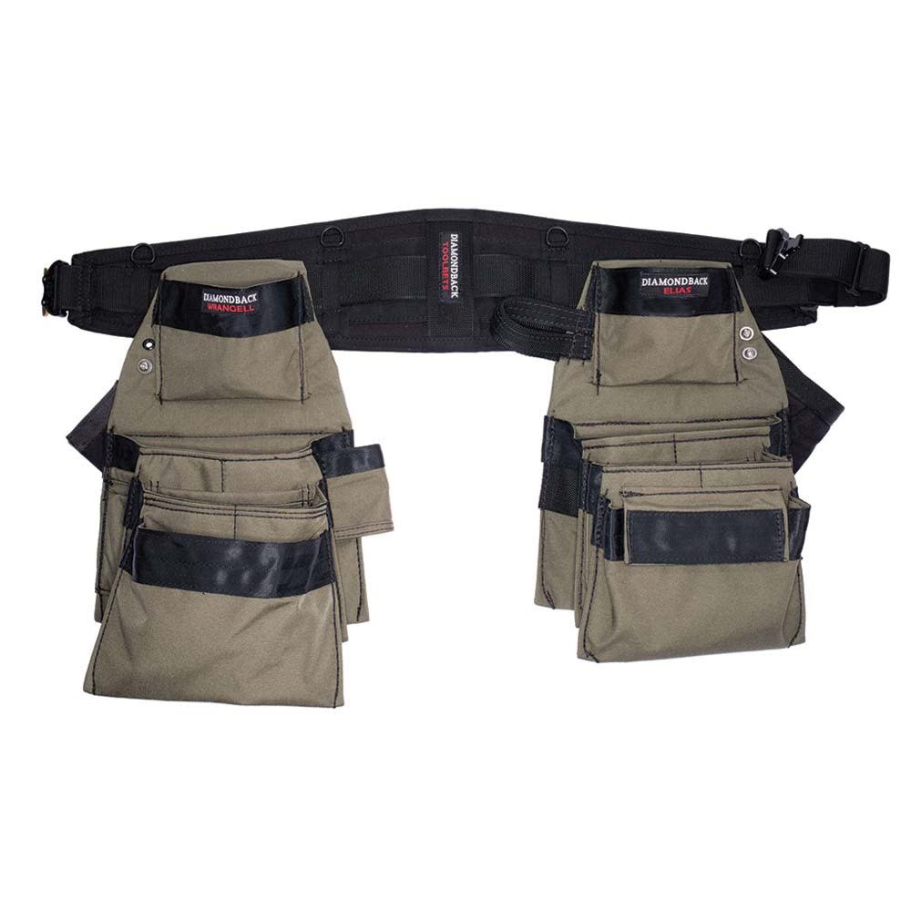 Diamondback Toolbelts 6″ Small Ranger Green Denali 2.0 Tool Belt - Flockneti