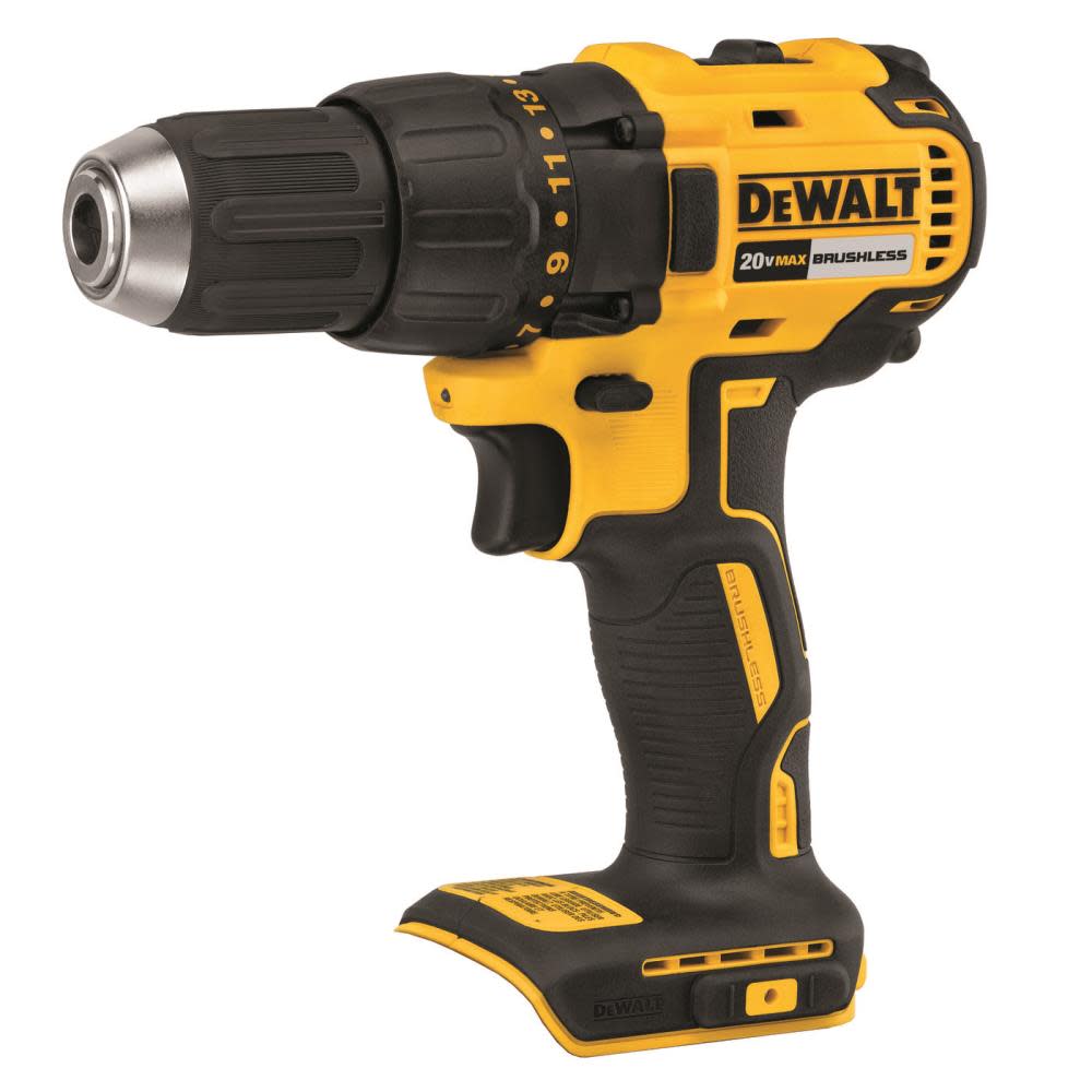 DEWALT 20V MAX Brushless Cordless 1/2 in. Drill/Driver Bare Tool - Flockneti