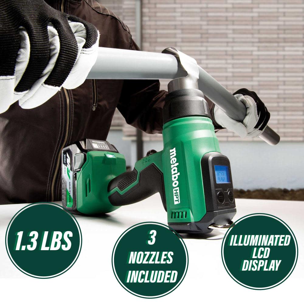Metabo HPT 18V Compact Heat Gun Bare Tool - Flockneti
