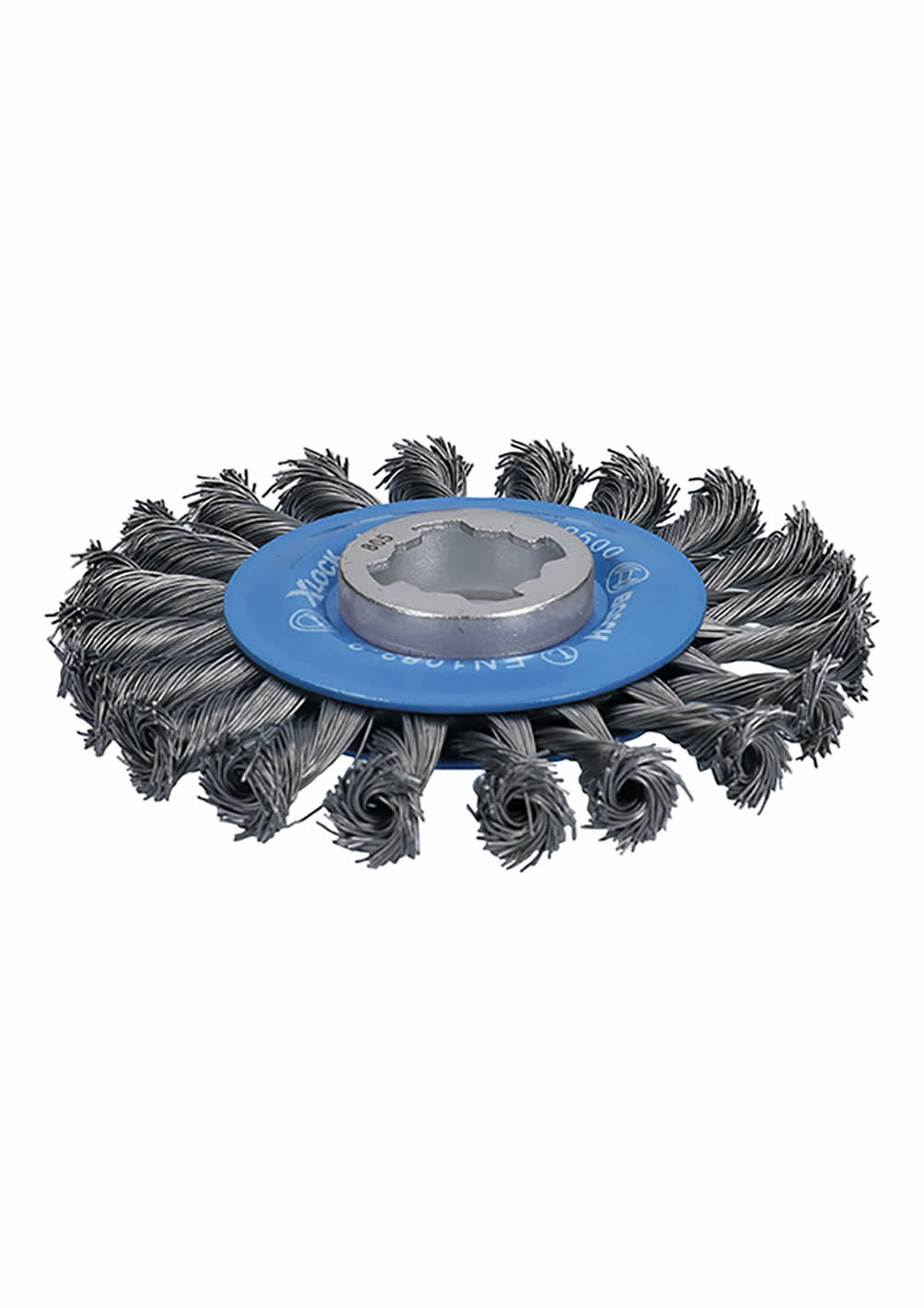 Bosch 4-1/2 In. Wheel Dia. X-LOCK Arbor Carbon Steel Full Cable Knotted Wire Wheel - Flockneti