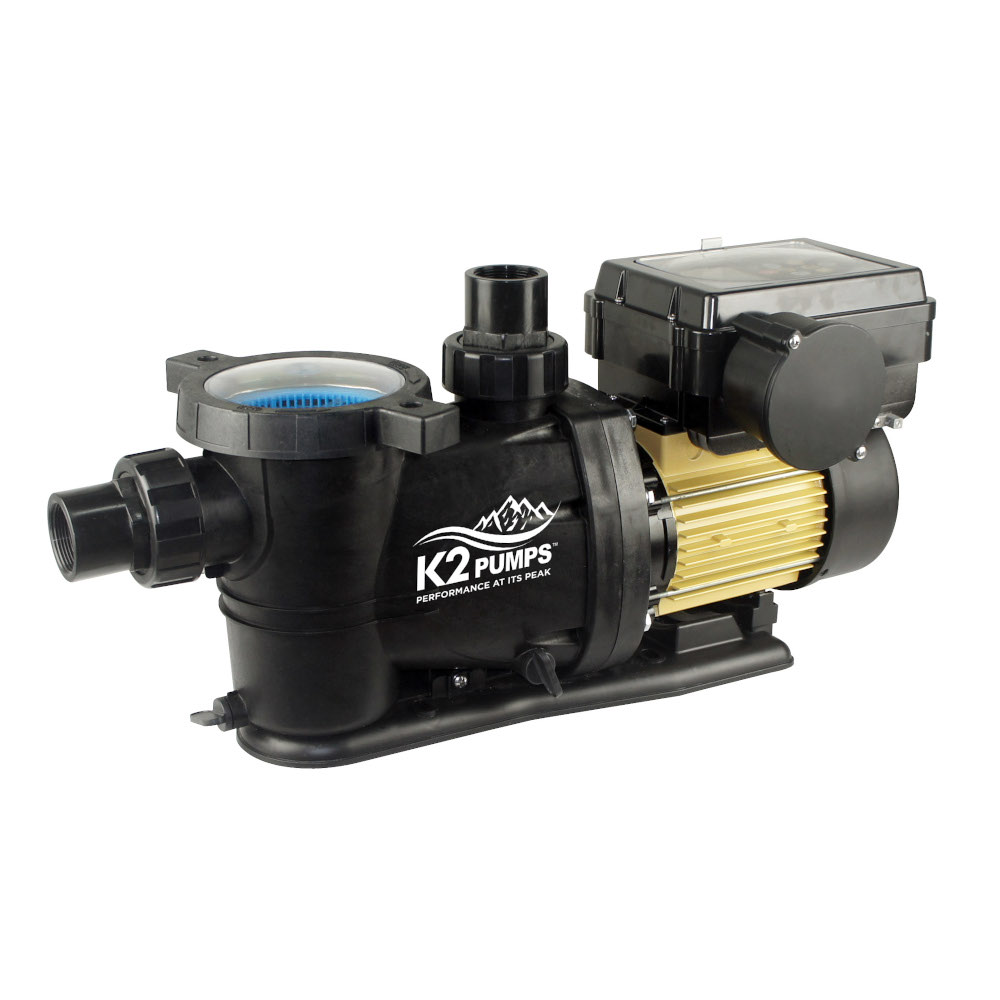 K2 Pumps Pool Pump 1 HP Variable Speed 230 Volt DOE & CEC Compliant - Flockneti