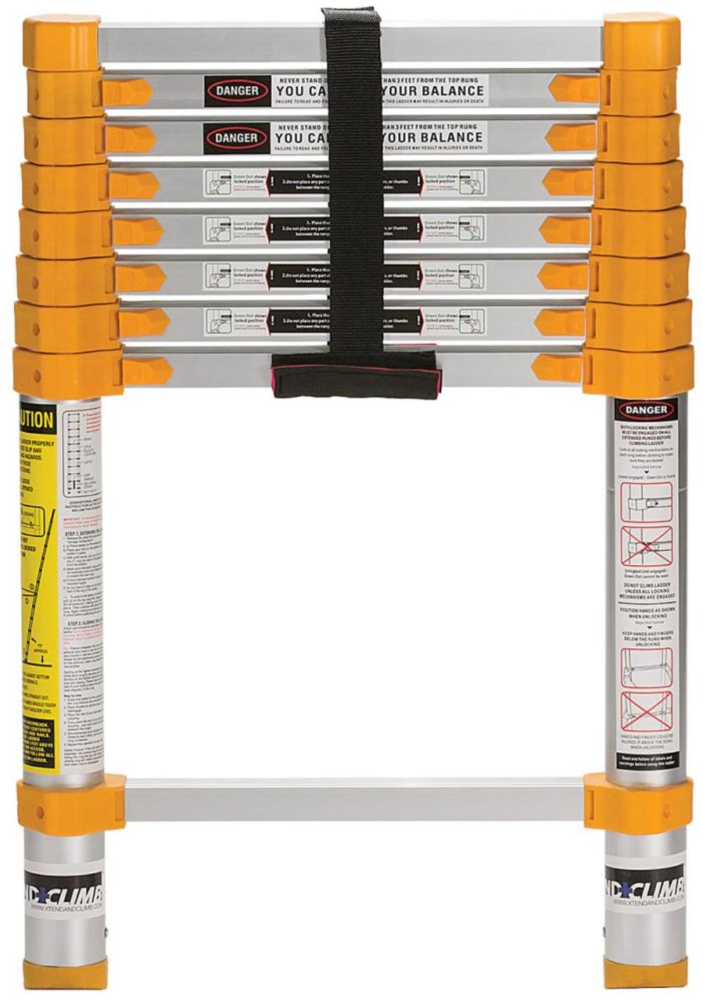 Xtend and Climb Home Edition 8.5ft Telescoping Ladder - Flockneti
