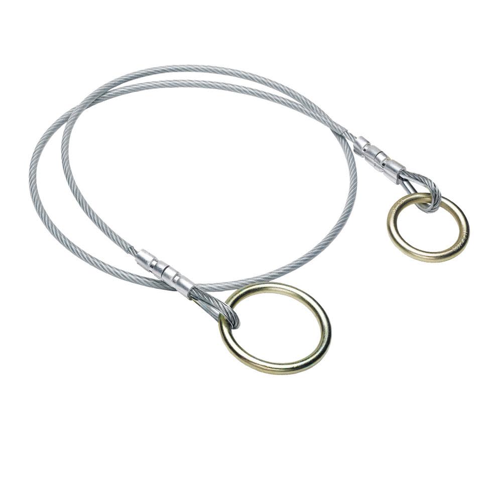 8 Ft. Cable Choker (5/16 in Vinyl Coated Cable, O-Rings) - Flockneti