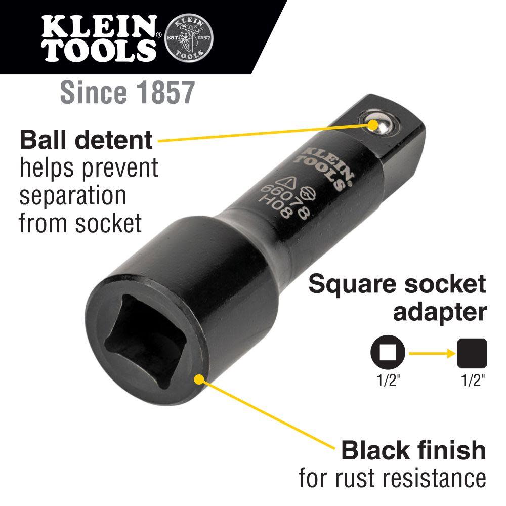 Klein Tools Large Flip Socket Adapter - Flockneti