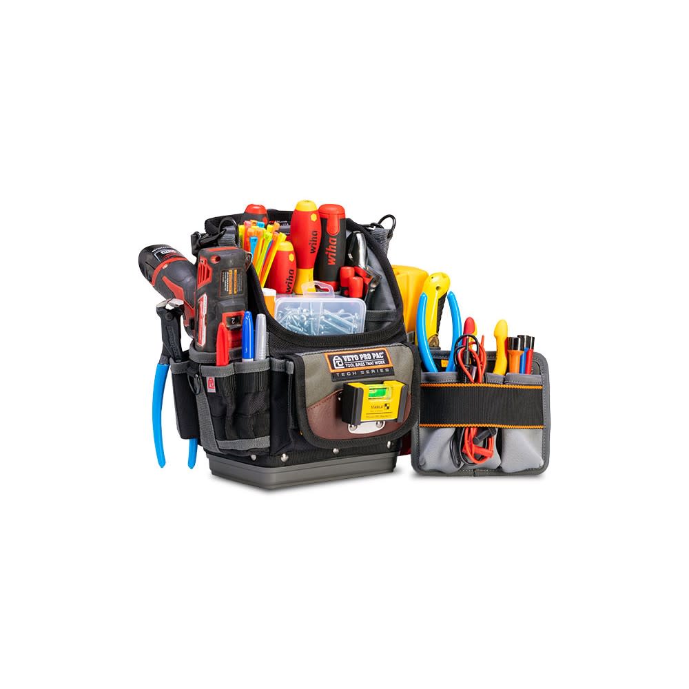 Veto Pro Pac Tool Pouch One Sided Open Top Compact Sized - Flockneti