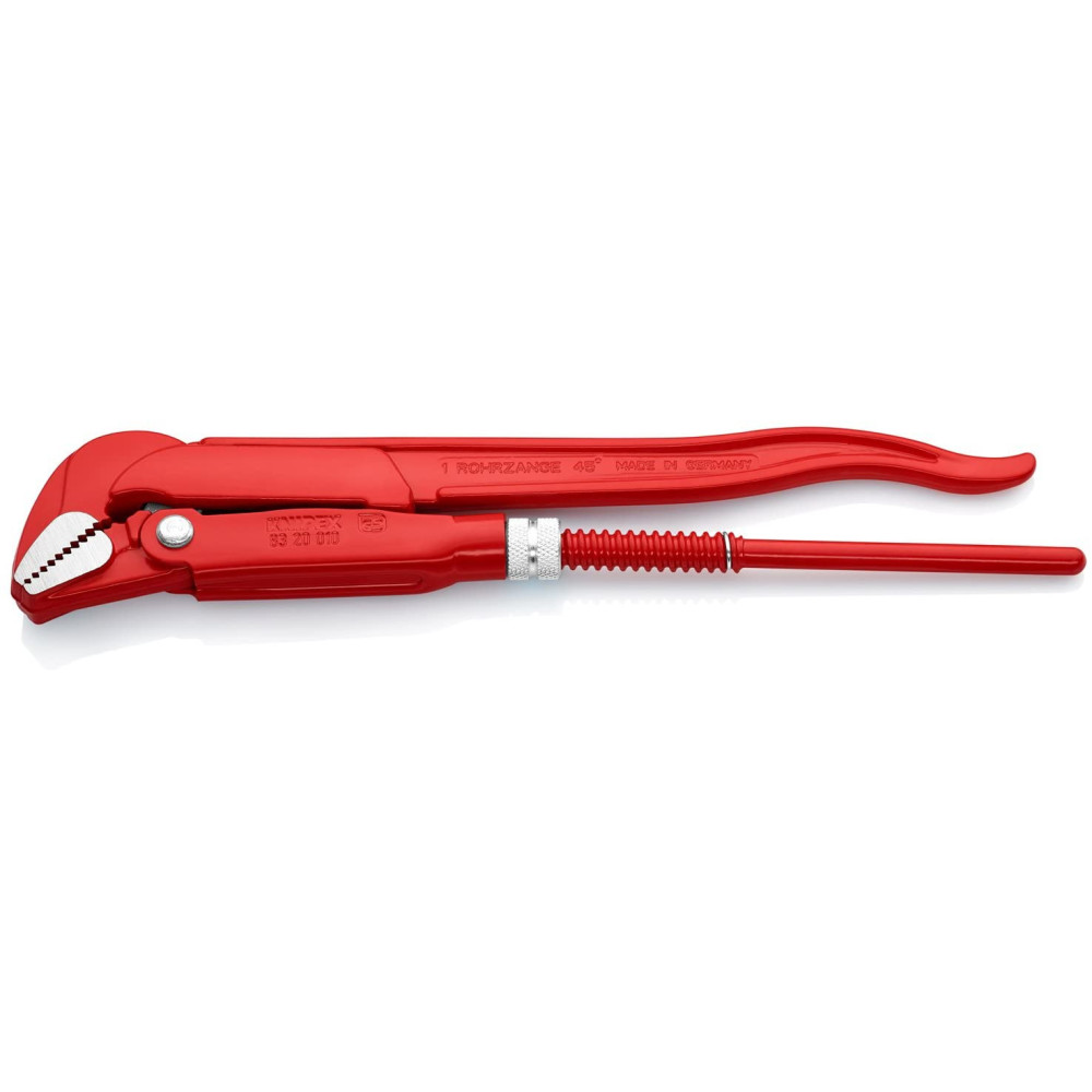 Knipex Pipe Wrench 45 Degree Angled 320 mm Swedish Pattern - Flockneti
