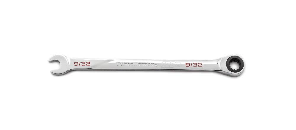GEARWRENCH 120XP Combination Ratcheting Wrench Universal Spline XL 9/32 In. - Flockneti