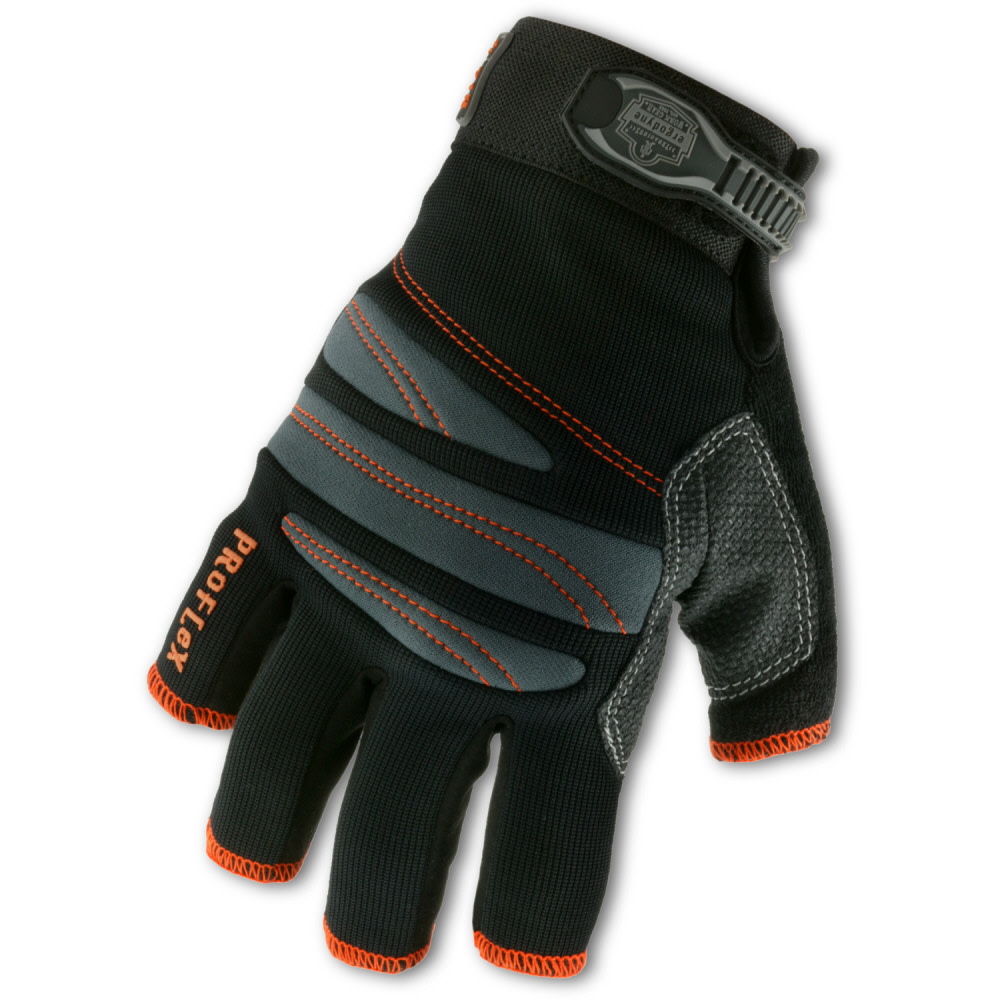 Ergodyne 3/4 Fingered Trades Gloves - Flockneti
