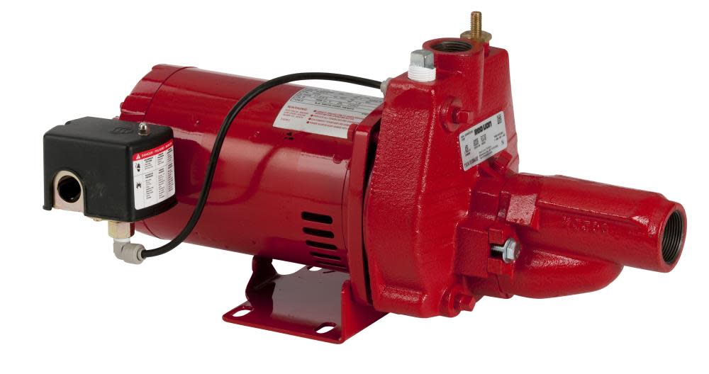 Red Lion 1HP Convertible Jet Pump - Flockneti