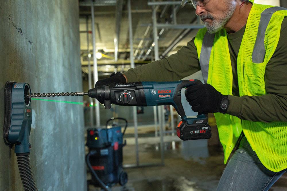 Bosch 18V EC Bulldog 1″ Rotary Hammer SDS plus Brushless Kit - Flockneti