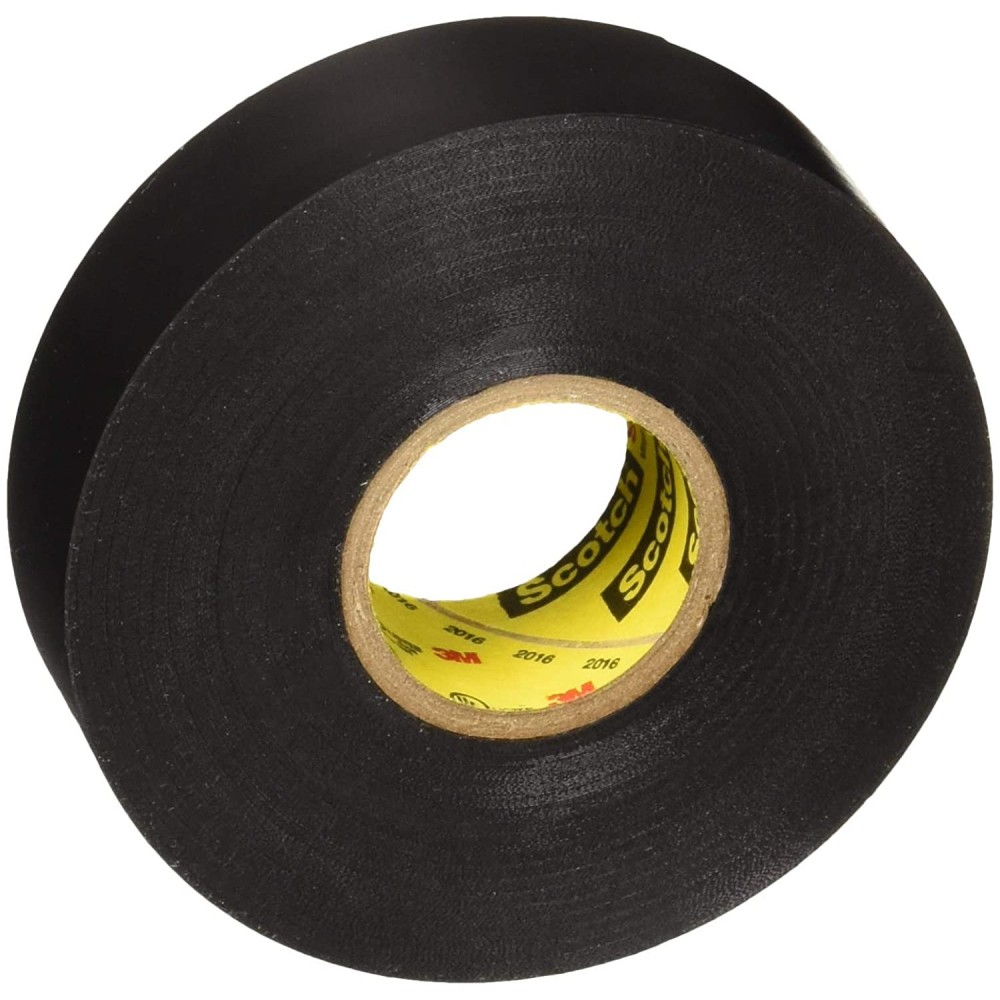 3M Scotch Super 33+ Electrical Tape 0.75″ x 66′ Black Vinyl 3pk - Flockneti