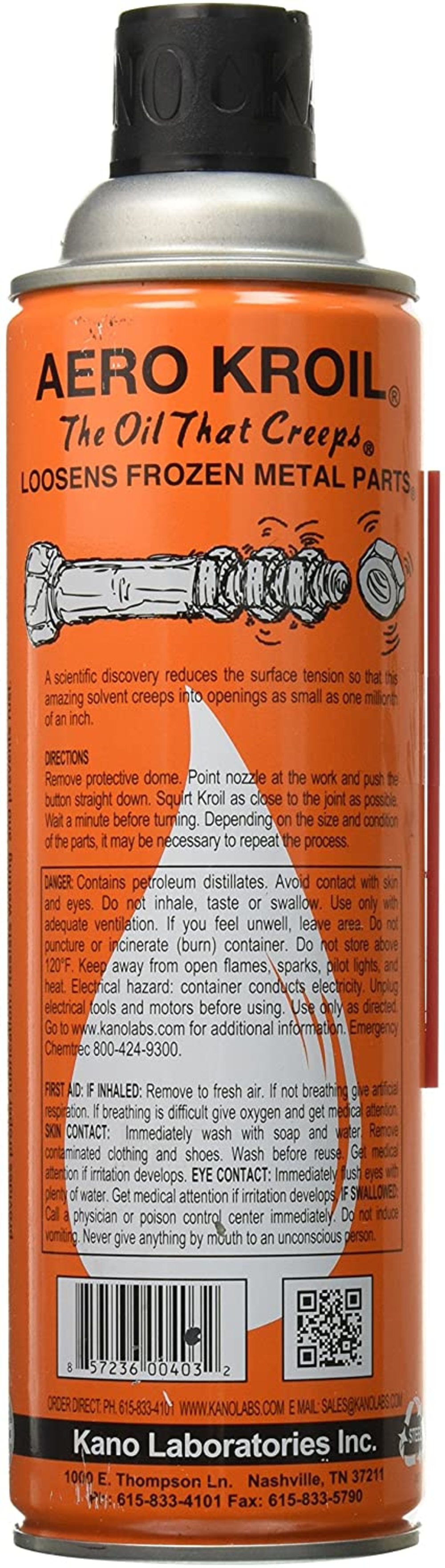 Kroil Penetrating Oil 16.5oz - Flockneti