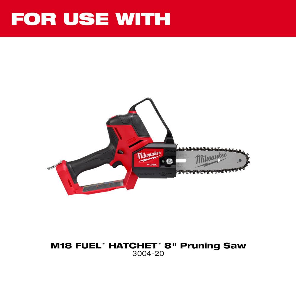 Milwaukee 8″ Pruning Saw Chain - Flockneti
