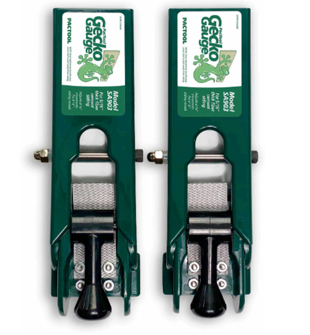 Pactool International Gecko Gauge Hardie Board Siding Gauges 2pc - Flockneti