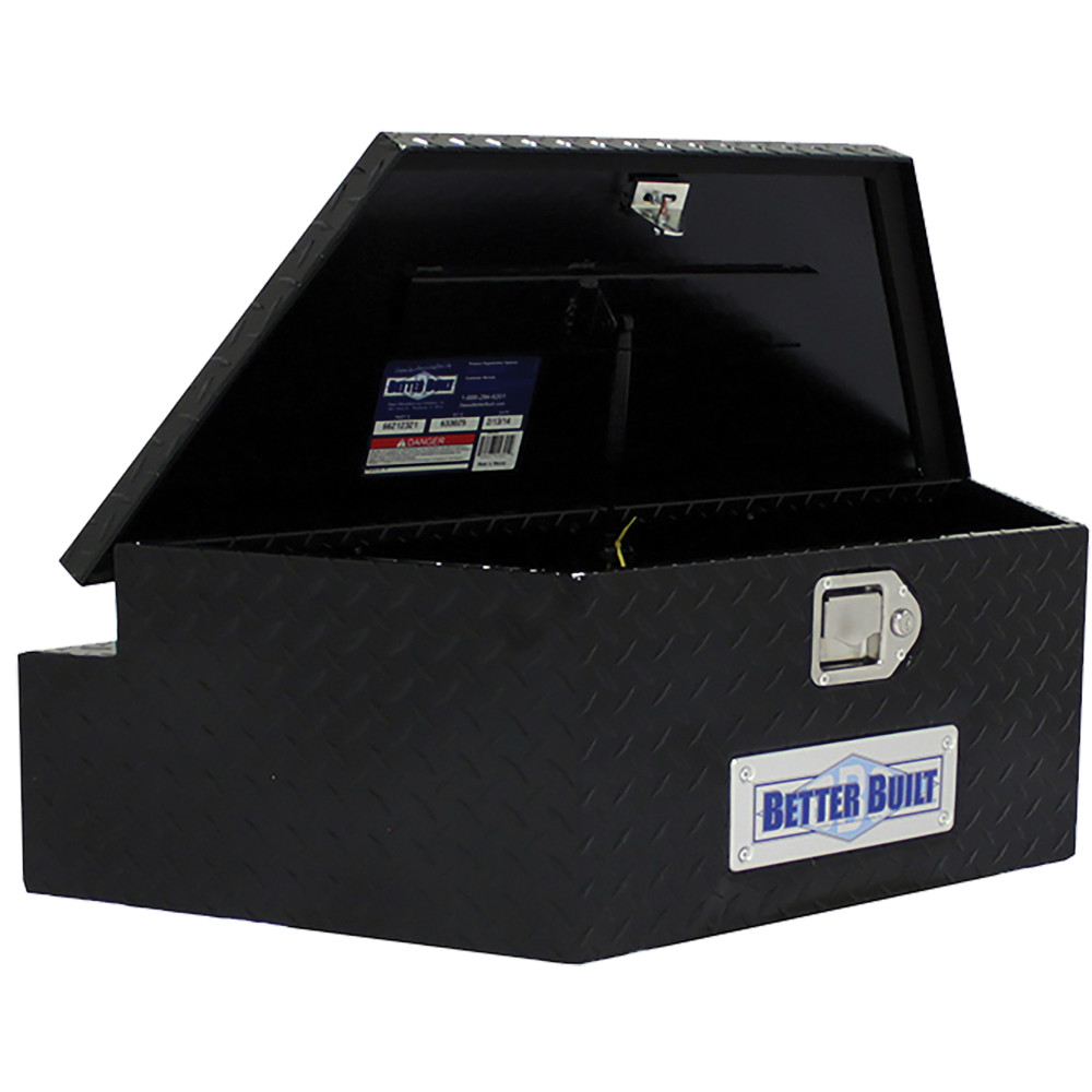 Better Built 38″ Utility Trailer Tongue Truck Box V Shaped Wide Black - Flockneti