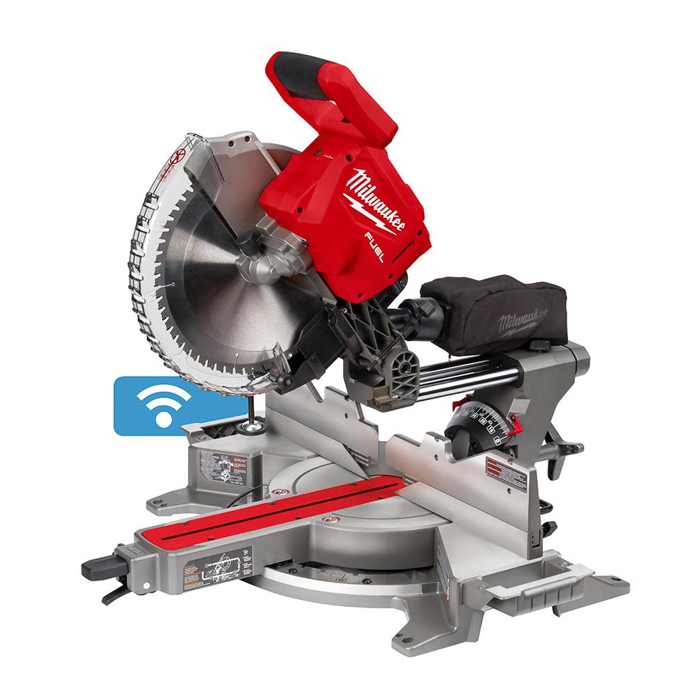 Milwaukee M18 FUEL 12″ Dual Bevel Sliding Compound Miter Saw Reconditioned - Flockneti