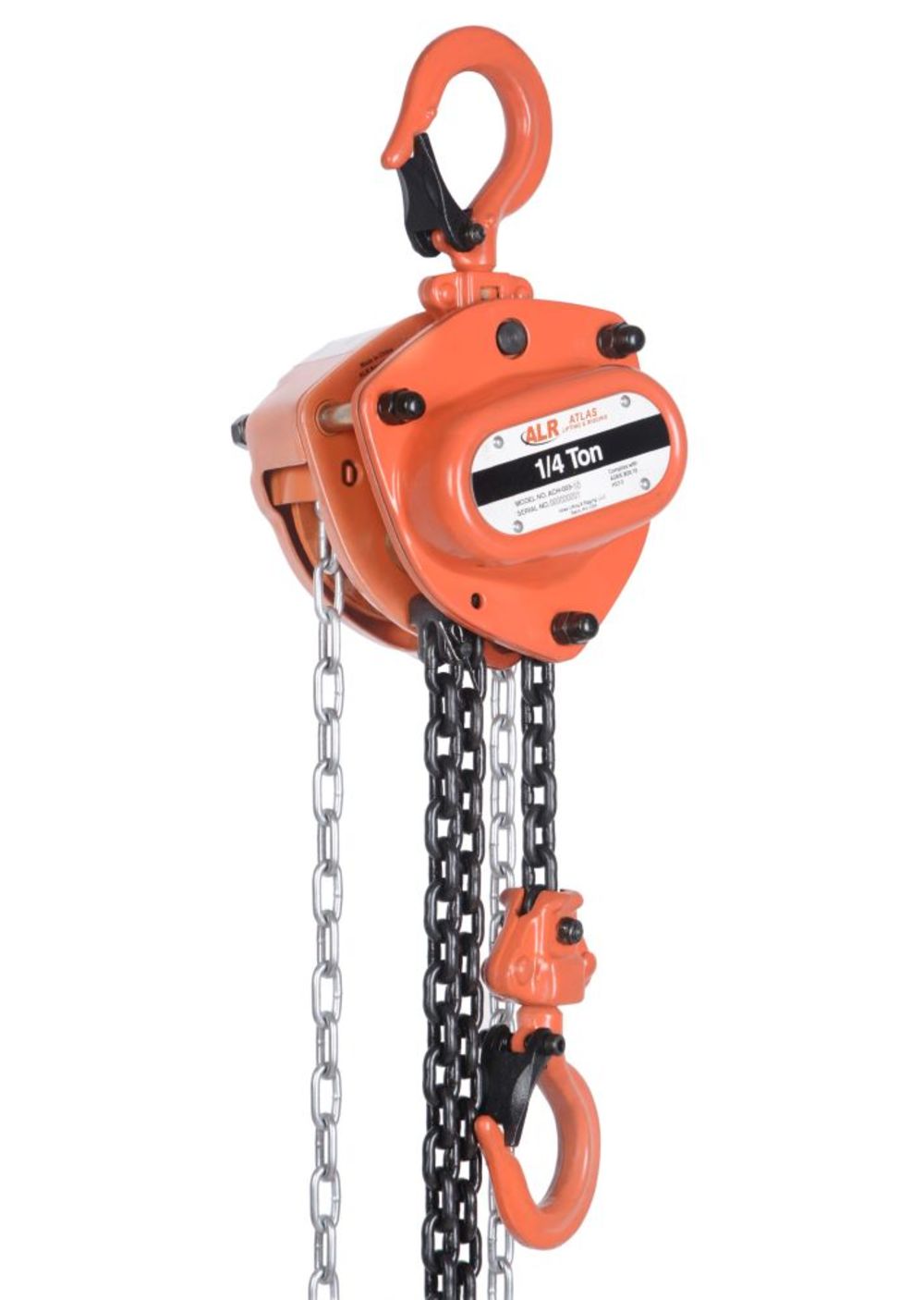 Atlas Lifting and Rigging Chain Hoist .25 Ton 550 lbs 10′ Chain - Flockneti
