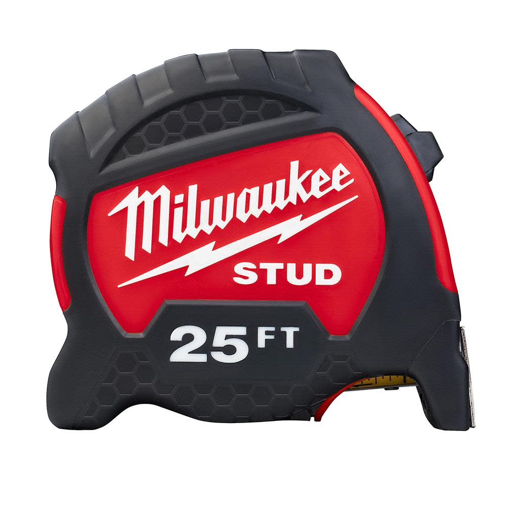 Milwaukee 25ft Gen II STUD Tape Measure - Flockneti