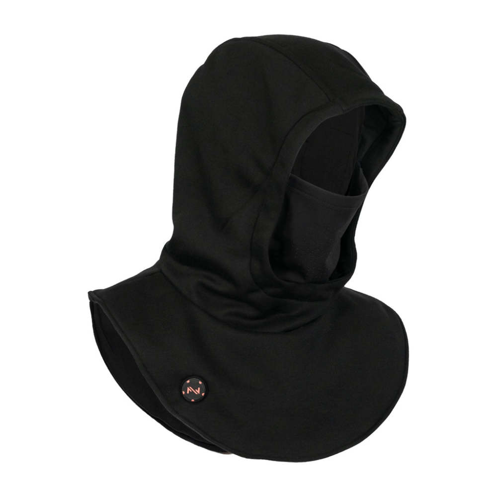 Mobile Warming 7.4V Unisex Heated Balaclava Black - Flockneti