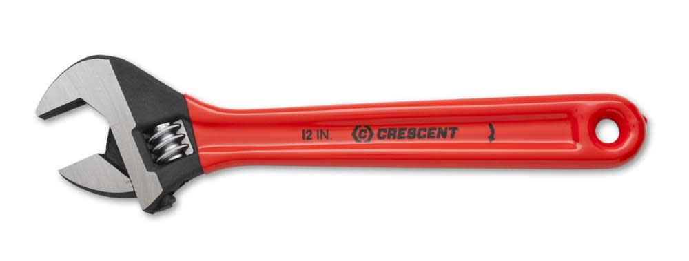 Crescent ADJ WRENCH12″BLACKCUSH GRIP - Flockneti