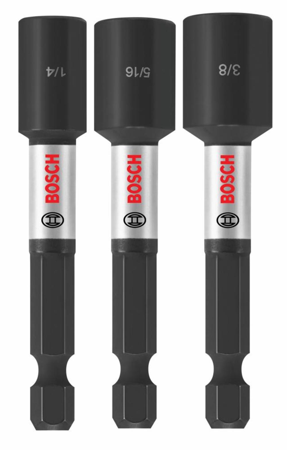 Bosch 3 pc. Impact Tough 2-9/16 In. Nutsetter Set - Flockneti