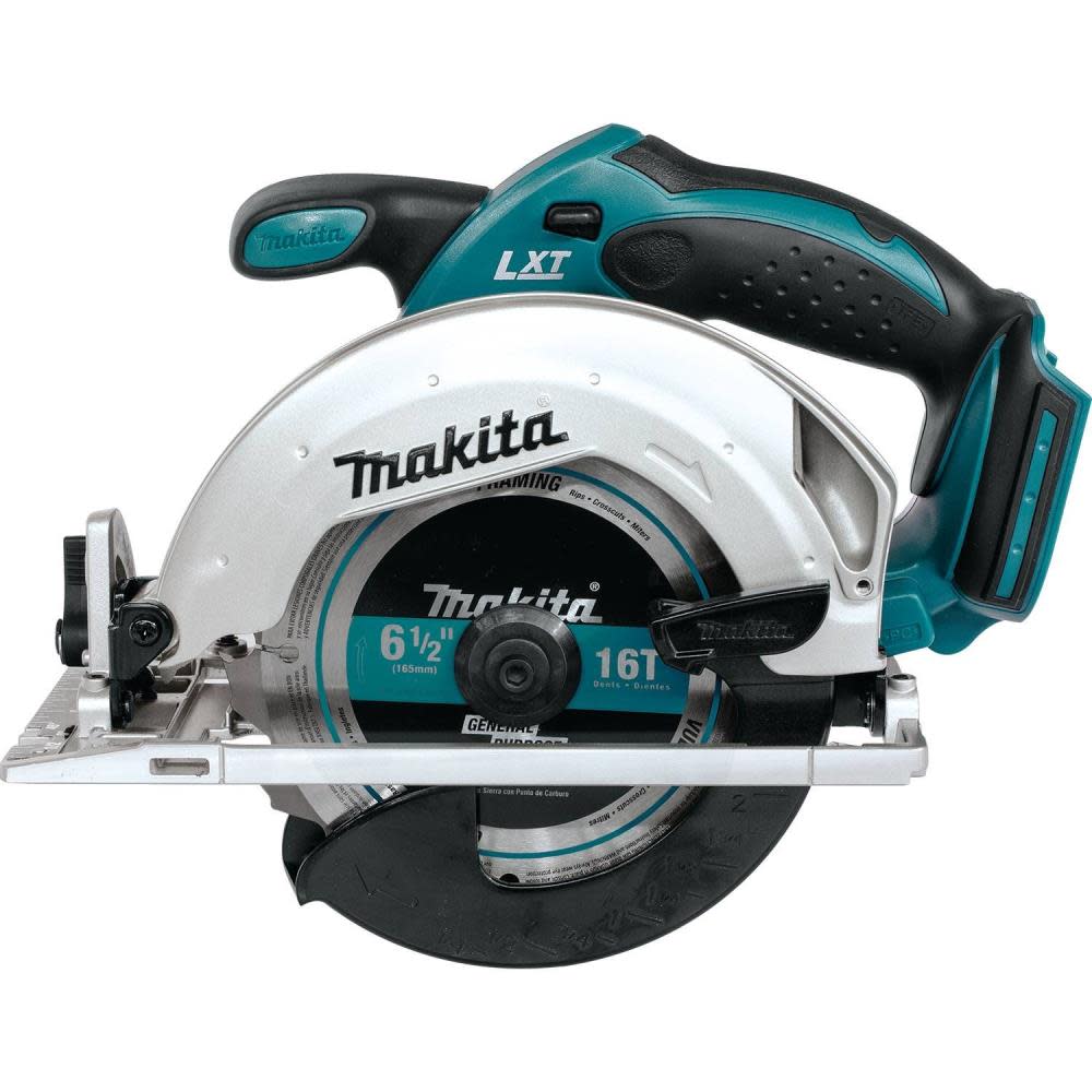 Makita 18 Volt LXT Lithium-Ion Cordless 6-1/2 in. Circular Saw Tool Only - Flockneti