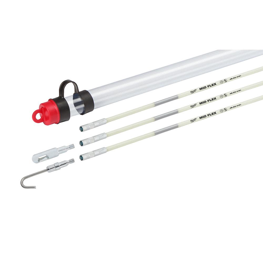 Milwaukee 15 Ft. Mid Flex Fish Stick Kit - Flockneti