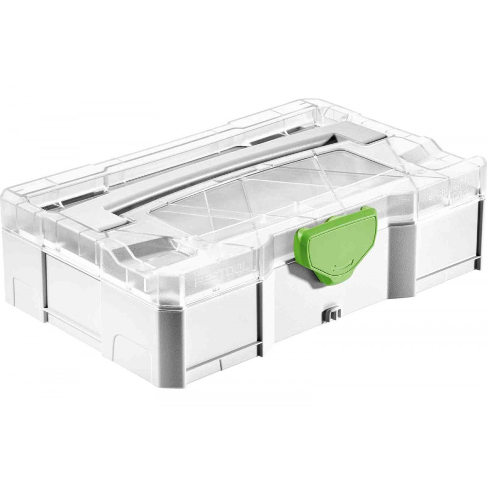Festool MINI T-LOC Systainer with Transparent Lid - Flockneti