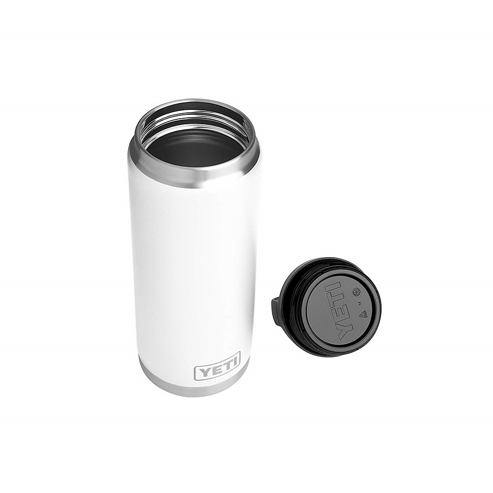 Yeti 26oz Rambler Bottle with Bottle Chug Cap – White - Flockneti