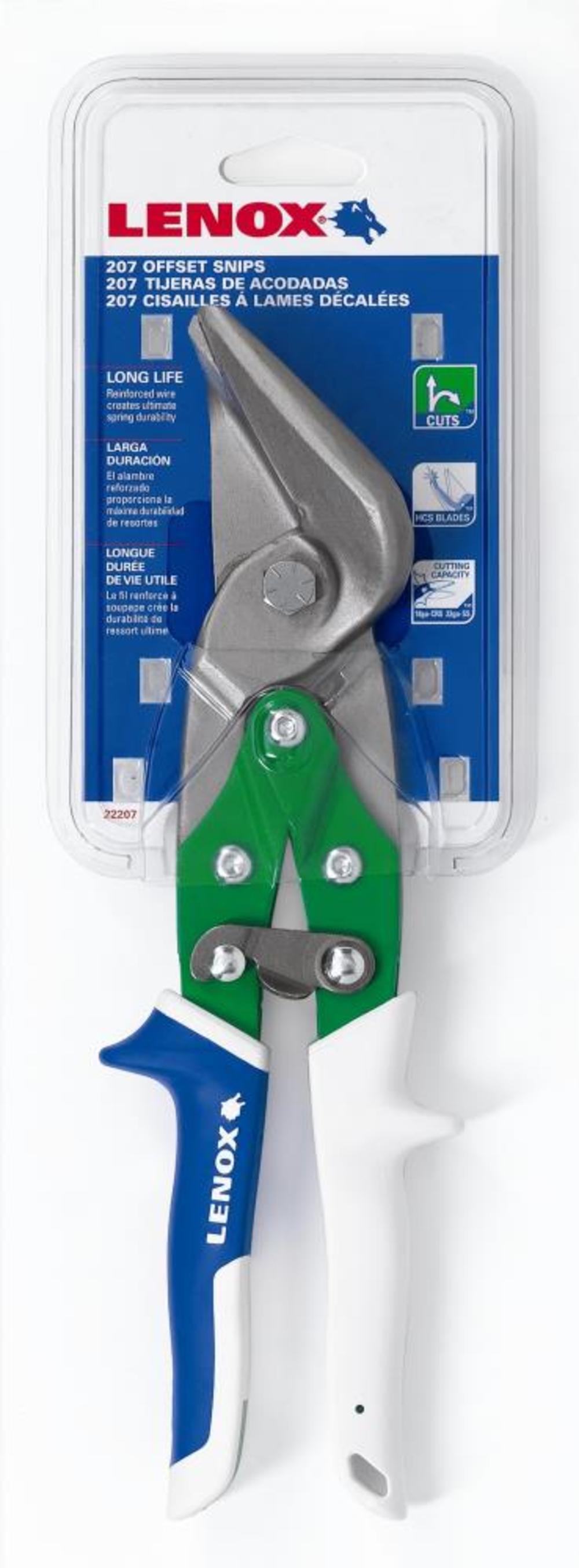 Lenox 207 Offset Right Cut Snip - Flockneti