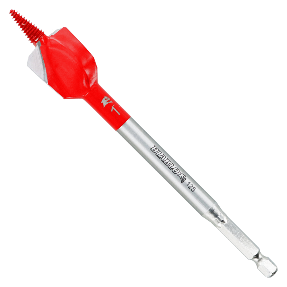 Diablo Tools 1″ x 6″ Demo Demon Spade Bit for Nail Embedded Wood - Flockneti