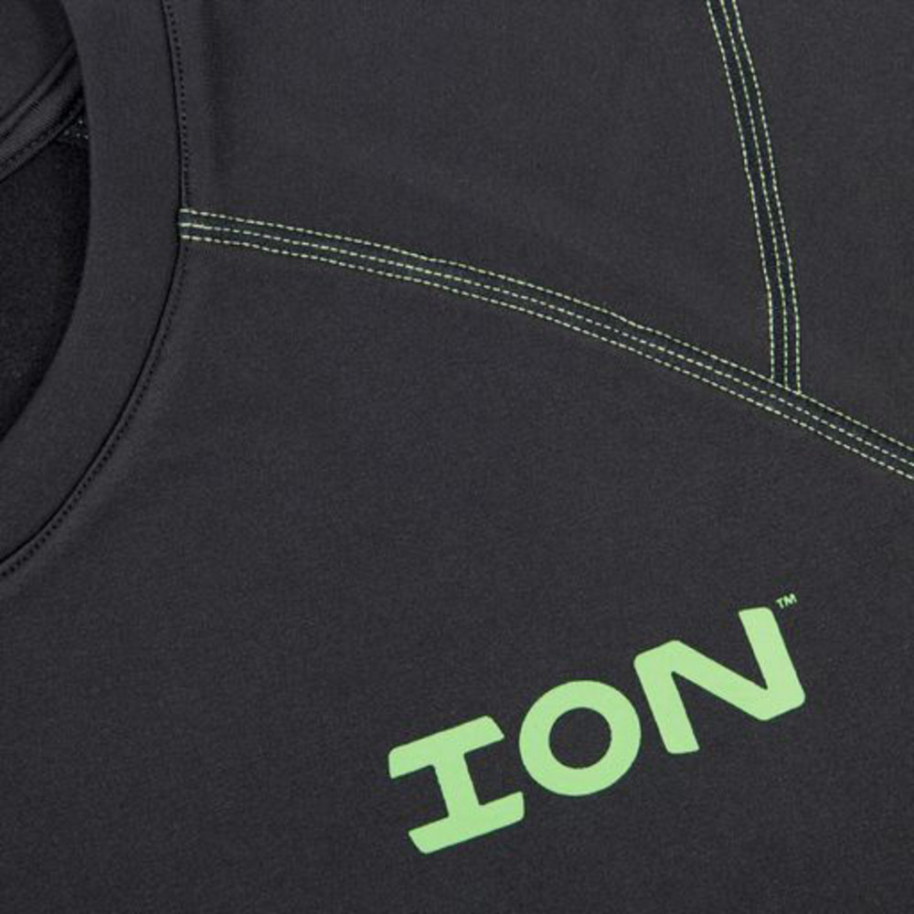 Ion Performance Tee Black 3X - Flockneti