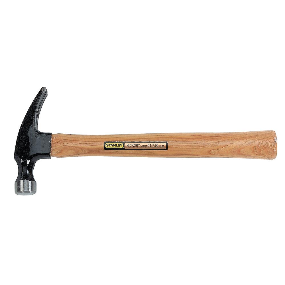Stanley 16 oz. Rip Claw Wood Handle Nail Hammer - Flockneti