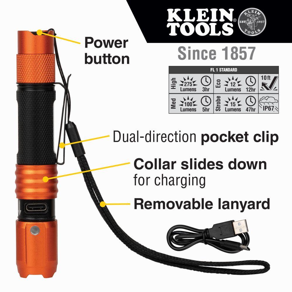 Klein Tools Pocket Light Rechargeable - Flockneti