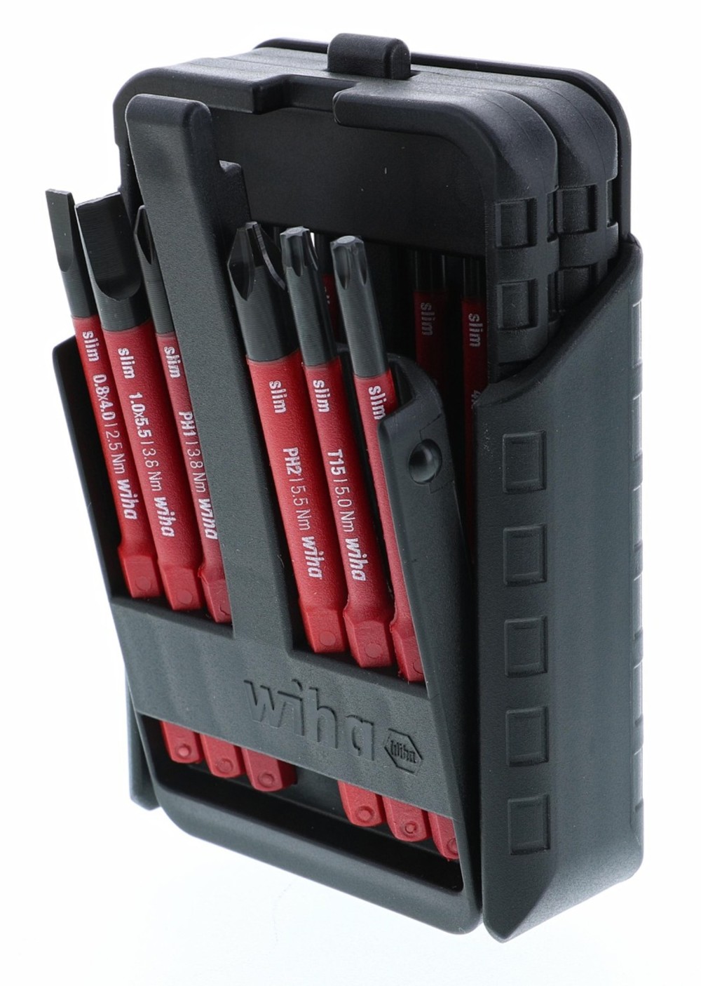 Wiha 12 Piece Insulated SlimLine Blade Belt Set - Flockneti
