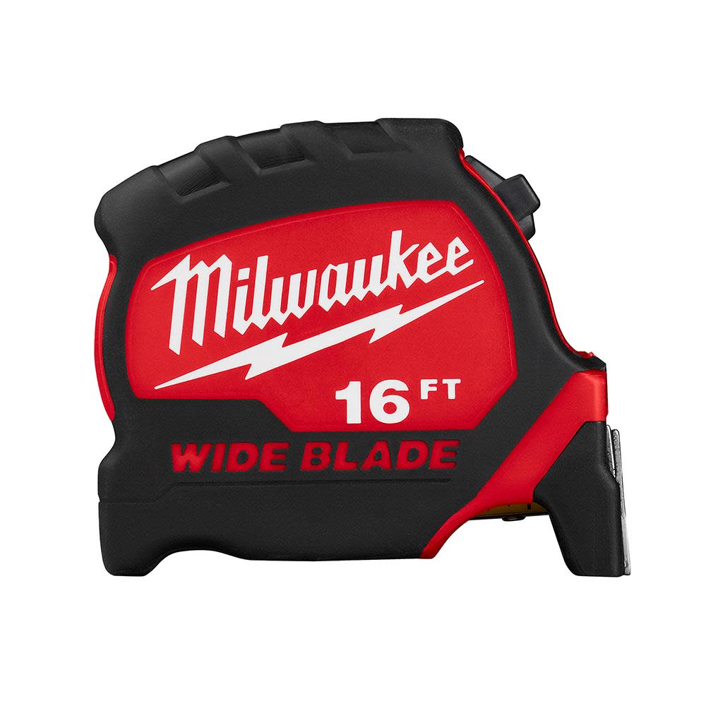 Milwaukee 16Ft Wide Blade Tape Measure - Flockneti