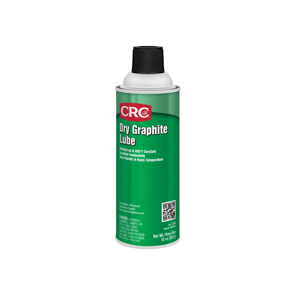 CRC Industries 10oz Aerosol Dry Graphite Lube - Flockneti