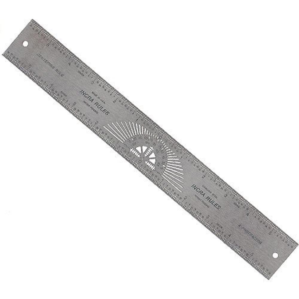 Incra 12″ Precision Centering Ruler - Flockneti