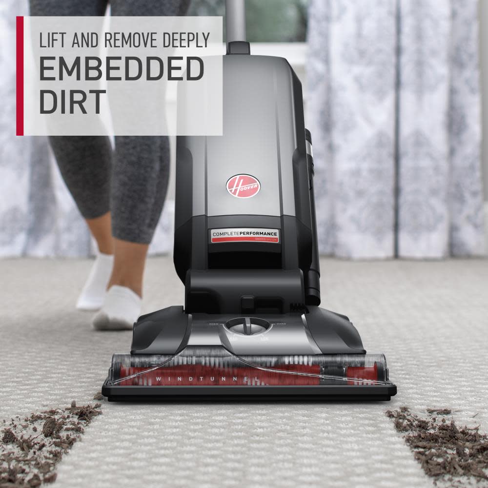 Hoover Residential Vacuum Complete Performance Advanced Bagged Upright Vacuum Cleaner - Flockneti