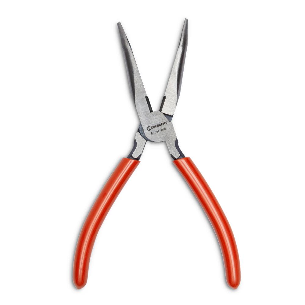 Crescent Plier 8″ Bent Nose Dipped Grip - Flockneti
