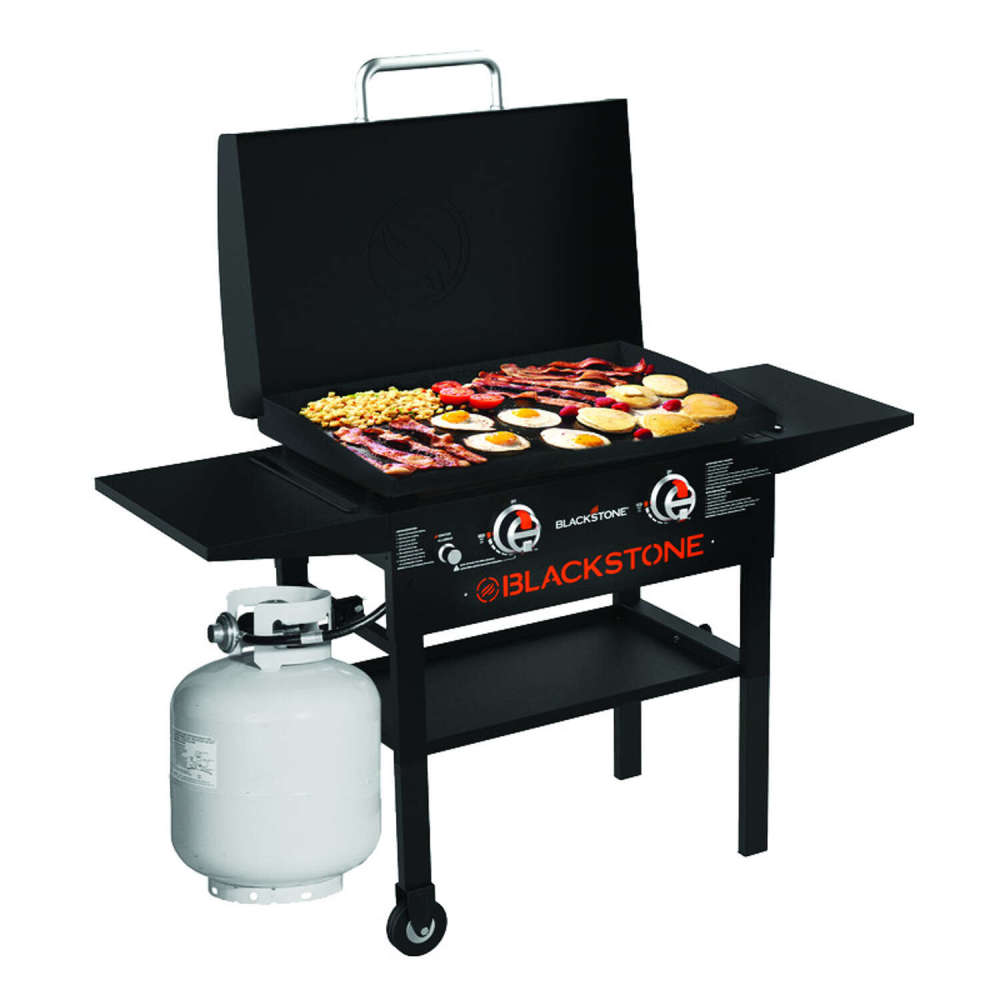 Blackstone Griddle Liquid Propane 28″ Black 2 Burner - Flockneti
