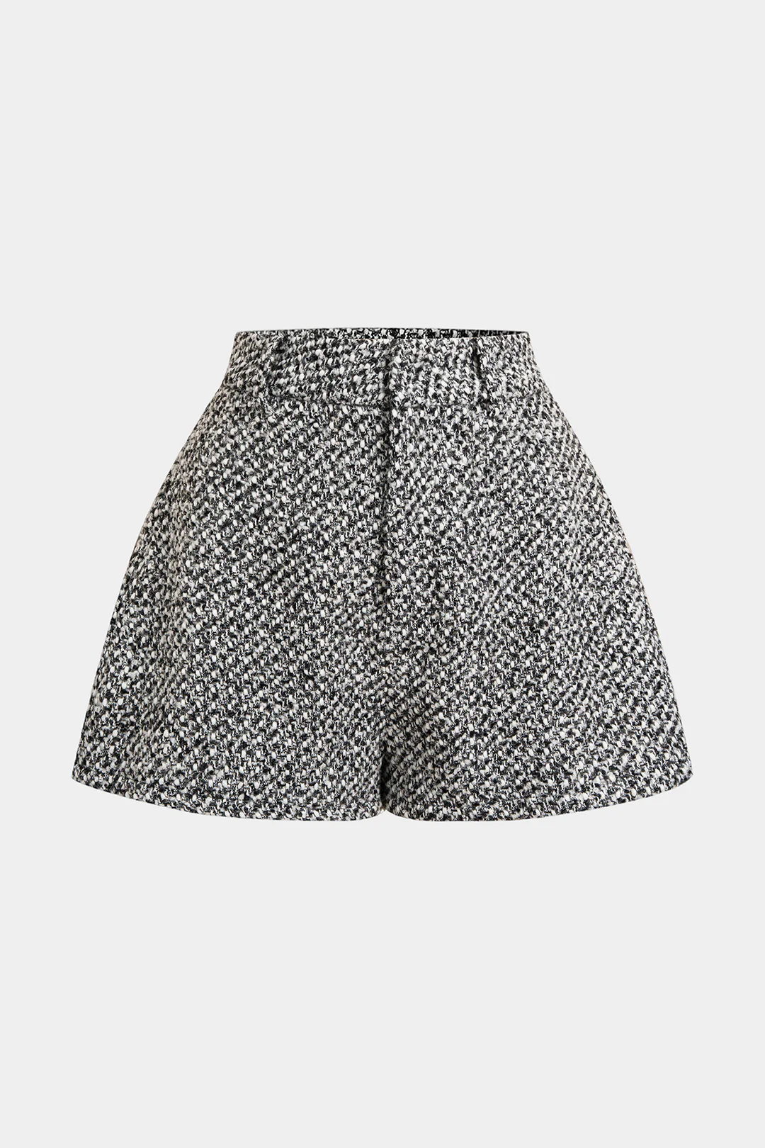 Zipper Wide Leg Shorts - Flockneti