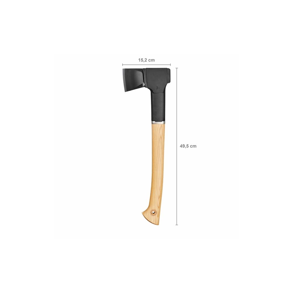 Fiskars Hickory Wood Handle 19″ Norden N12 Splitting Axe - Flockneti